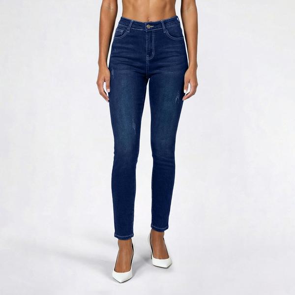 Juniors Plus California Vintage High Rise Ankle Skinny Jeans alternate view